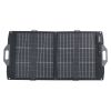 100W Bifacial Solar Panel, 16BB N-Type Foldable Monocrystalline Solar Panel Charger 24% Efficiency, Portable with MC4 Output, USB-A (QC3.0), Type-C &