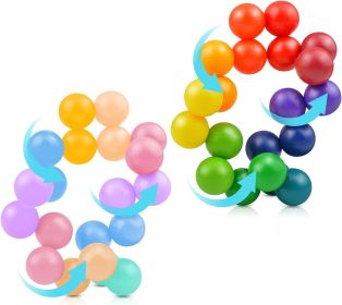 2PCS Sensory Fidget Toys for Kids Toddler Adults, Autism Sensory Toys for Autistic Children, ADHD Tools ,Calm Down Desk Toys ,Stocking Stuffers Presen