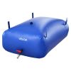 Water Storage Bladder, 87.2 Gal Collapsible Water Storage Bag, Wear-Resistant 1000D PVC Soft Waters Bag, Leakproof Camping Tank Containers for Garden