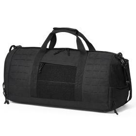 Tactical Duffle Bag, 45L Gym Bag Duffle with Molle Design and Shoe Compartment, Military Travel Bag for Men and Women, Tactical Gear Bag for Overnight