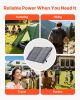 100W Bifacial Solar Panel, 16BB N-Type Foldable Monocrystalline Solar Panel Charger 24% Efficiency, Portable with MC4 Output, USB-A (QC3.0), Type-C &
