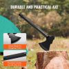 Survival Shovel Survival Axe, 16-in-1 Camping Folding Shovels with Hatchet, Stainless Steel Tactical Shovel Hatchet Combo, Multifunctional Emergency S
