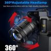 Rechargeable Head Lamp for Camping/Running/Hiking/Fishing