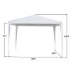 Canopy Tent for Patio Garden;  Outdoor Open Gazebo BBQ Tent for Air circulation;  Sunshade Shelter Pavilion for Party Wedding Catering Gazebo Garden B