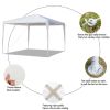 Canopy Tent for Patio Garden;  Outdoor Open Gazebo BBQ Tent for Air circulation;  Sunshade Shelter Pavilion for Party Wedding Catering Gazebo Garden B
